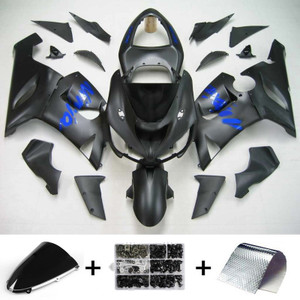 Injection Fairing Kit Bodywork Plastic ABS fit For Kawasaki ZX6R 636 2005-2006 #143