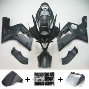 Injection Fairing Kit Bodywork Plastic ABS fit For Kawasaki ZX6R 636 2003-2004 #102
