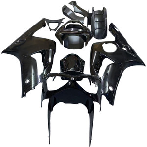 2003-2004 Kawasaki ZX6R 636 Amotopart Injection Fairing Kit Bodywork Plastic ABS #104
