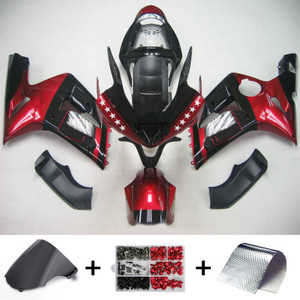 Injection Fairing Kit Bodywork Plastic ABS fit For Kawasaki ZX6R 636 2003-2004