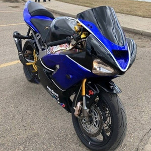 Injection Fairing Kit Bodywork Plastic ABS fit For Kawasaki ZX6R 636 2003-2004 #116