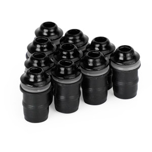 Motorcycle Wind Screen Shield Alu M5x16mm Screw Bolt Washers kit Black 10 Pack