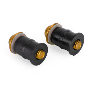 Motorcycle Wind Screen Shield Alu M5x16mm Screw Bolt Washers kit Gold 10 Pack