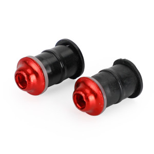 Motorcycle Wind Screen Shield Alu M5x16mm Screw Bolt Washers kit Red 10 Pack