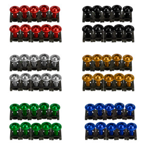 Motorcycle Aluminum Fairing Screen M6x20mm Screw Bolts Clips kit QTY 10