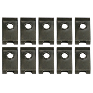 10x Small M5 5mm Motorcycle Fairing Spring Clips Speed Spire Nuts Clip U Nut
