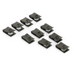 10x Small M5 5mm Motorcycle Fairing Spring Clips Speed Spire Nuts Clip U Nut