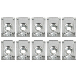 10x Fairing Clips M6 6mm Bodywork Panel Spire Clip Motorcycle Speed Clips U Nut