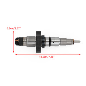 6PCS Common Rail Fuel Injector 0445120255 fit Dodge Ram 2500 2003-2004 Cummins