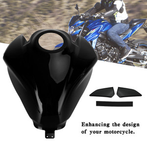 Gas Tank Cover Guard Protector For Suzuki GSX-S 750 GSXS 2017-2021 Black