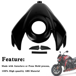 Gas Tank Cover Guard Protector For Suzuki GSX-S 750 GSXS 2017-2021 Black