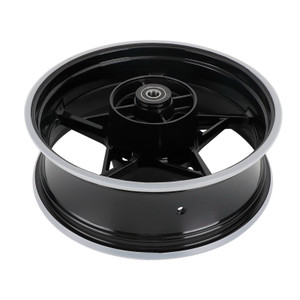 Black Rear Wheel Rim For Kawasaki Z900 ZR900 / Z900RS / Cafe 2017-2021
