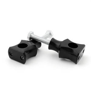 Handlebar Risers Clamp 7/8" 22MM Universal Black