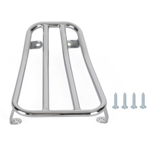 Floor Board Rack Carrier Chrome For Vespa 125 200 250 300 GTS GTV GT GTL