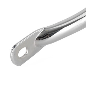 Passenger Handle Grab Bar Hand Armrest Tail Chrome for Kawasaki Z650RS 2021-2023