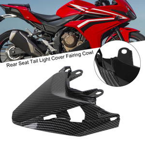Rear Seat Tail Light Cover Fairing Cowl for Honda CBR500R 2019-2021 Carbon