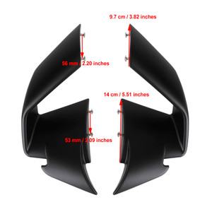 Front Spoiler Wind Winglets Fairing fit for BMW S1000RR 2019-2022