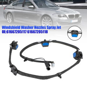 Windshield Washer Nozzles Spray Jet for BMW F10 F11 F18 61667205117 61667205118