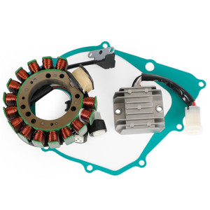 Magneto Stator+Voltage Rectifier+Gasket For Yamaha YFM350X Warrior 350 1987-1995