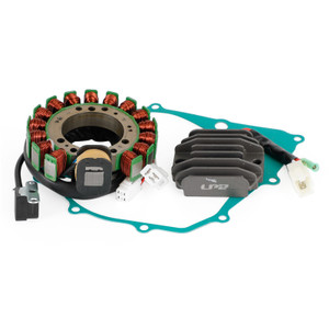 Magneto Stator+Voltage Rectifier+Gasket For Yamaha YFM350 Big Bear 350 2x4 1999