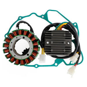 Magneto Stator+Voltage Rectifier+Gasket For Honda Shadow Spirit ACE VT1100 95-07