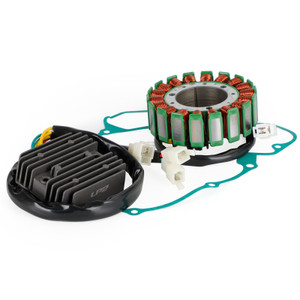 Magneto Stator+Voltage Rectifier+Gasket For Honda Shadow Spirit ACE VT1100 95-07