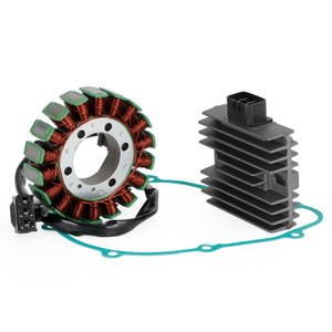 Magneto Stator+Voltage Rectifier+Gasket For Kawasaki Z750 Z750R Z1000 2007-2012
