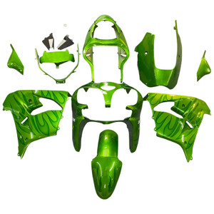 Injection Fairing Kit Bodywork Plastic ABS fit For Kawasaki ZX9R 2000-2001