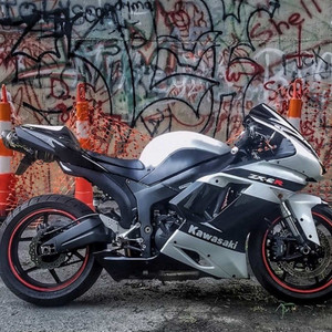 Injection Fairing Kit Bodywork Plastic ABS fit For Kawasaki ZX6R 636 2007-2008 105
