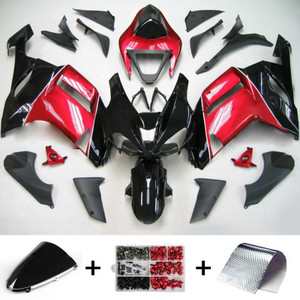 Injection Fairing Kit Bodywork Plastic ABS fit For Kawasaki ZX6R 636 2007-2008
