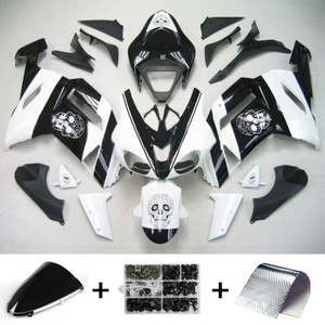 Injection Fairing Kit Bodywork Plastic ABS fit For Kawasaki ZX6R 636 2007-2008 129