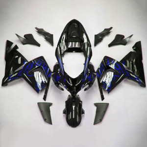Injection Fairing Kit Bodywork Plastic ABS fit For Kawasaki ZX10R 2004-2005