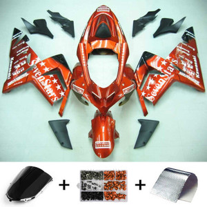 Injection Fairing Kit Bodywork Plastic ABS fit For Kawasaki ZX10R 2004-2005 105