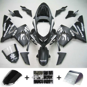 Injection Fairing Kit Bodywork Plastic ABS fit For Kawasaki ZX10R 2004-2005 114
