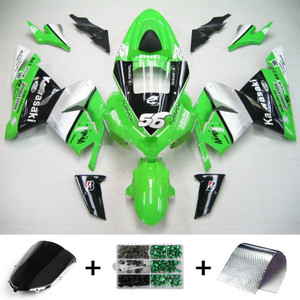 Injection Fairing Kit Bodywork Plastic ABS fit For Kawasaki ZX10R 2004-2005 115