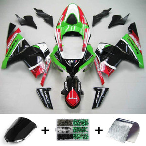 Injection Fairing Kit Bodywork Plastic ABS fit For Kawasaki ZX10R 2004-2005 117