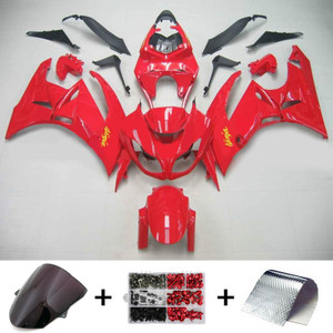 Injection Fairing Kit Bodywork Plastic ABS fit For Kawasaki ZX6R 636 2009-2012 108