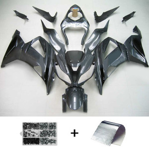 Injection Fairing Kit Bodywork Plastic ABS fit For Kawasaki ZX6R 636 2013-2018