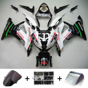 Injection Fairing Kit Bodywork Plastic ABS fit For Kawasaki ZX6R 636 2013-2018 107