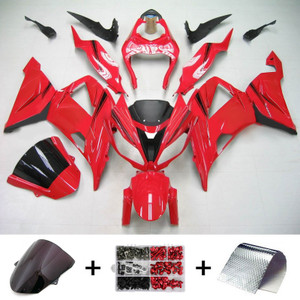 Injection Fairing Kit Bodywork Plastic ABS fit For Kawasaki ZX6R 636 2013-2018
