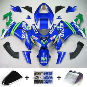 Injection Fairing Kit Bodywork Plastic ABS fit For Kawasaki ZX10R 2006-2007 126