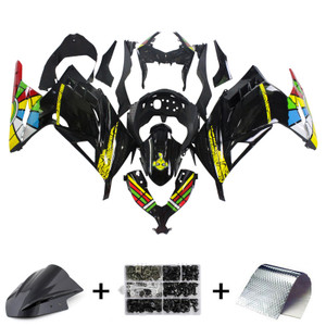 Injection Fairing Kit Bodywork fit For Kawasaki EX300 Ninja300R 2013-2024
