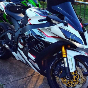 Injection Fairing Kit Bodywork Plastic ABS fit For Kawasaki ZX10R 2011-2015 109