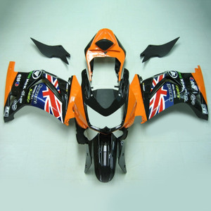Injection Fairing Kit Bodywork Plastic ABS fit For Kawasaki EX250/Ninja250 2008-2012 110