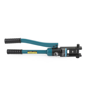16 Ton Hydraulic Wire Battery Cable Lug Terminal Crimper With 11 Black Dies