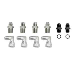 Automatic Transmission Cooler Lines Kit 6-AN Hose Line Kit For GM 4L60E 4L65E