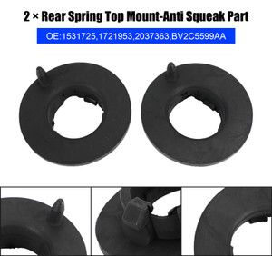 2 ¡Á Rear Spring Top Mount-Anti Squeak Part for Ford Fiesta Mk7 09-17 1531725