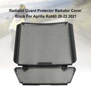 Radiator Guard Protector Radiator Cover Black For Aprilia Rs660 20-22 2021