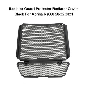 Radiator Guard Protector Radiator Cover Black For Aprilia Rs660 20-22 2021