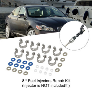 8PCS Fuel Injectors Repair Seal Kit 0261500105 fit Range Rover fit Jaguar 5.0L